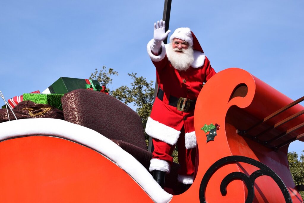 santa, christmas, xmas, claus, holiday, season, parade, santa, santa, santa, santa, santa